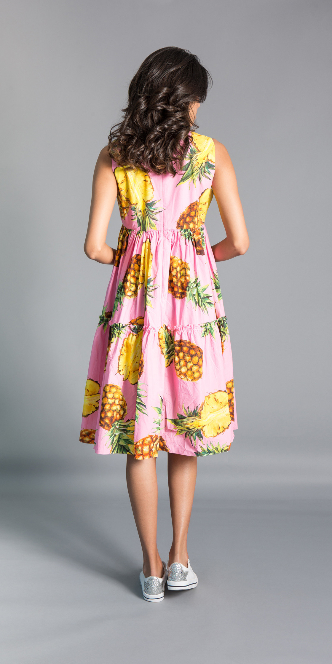 Dolce gabbana 2024 pineapple dress