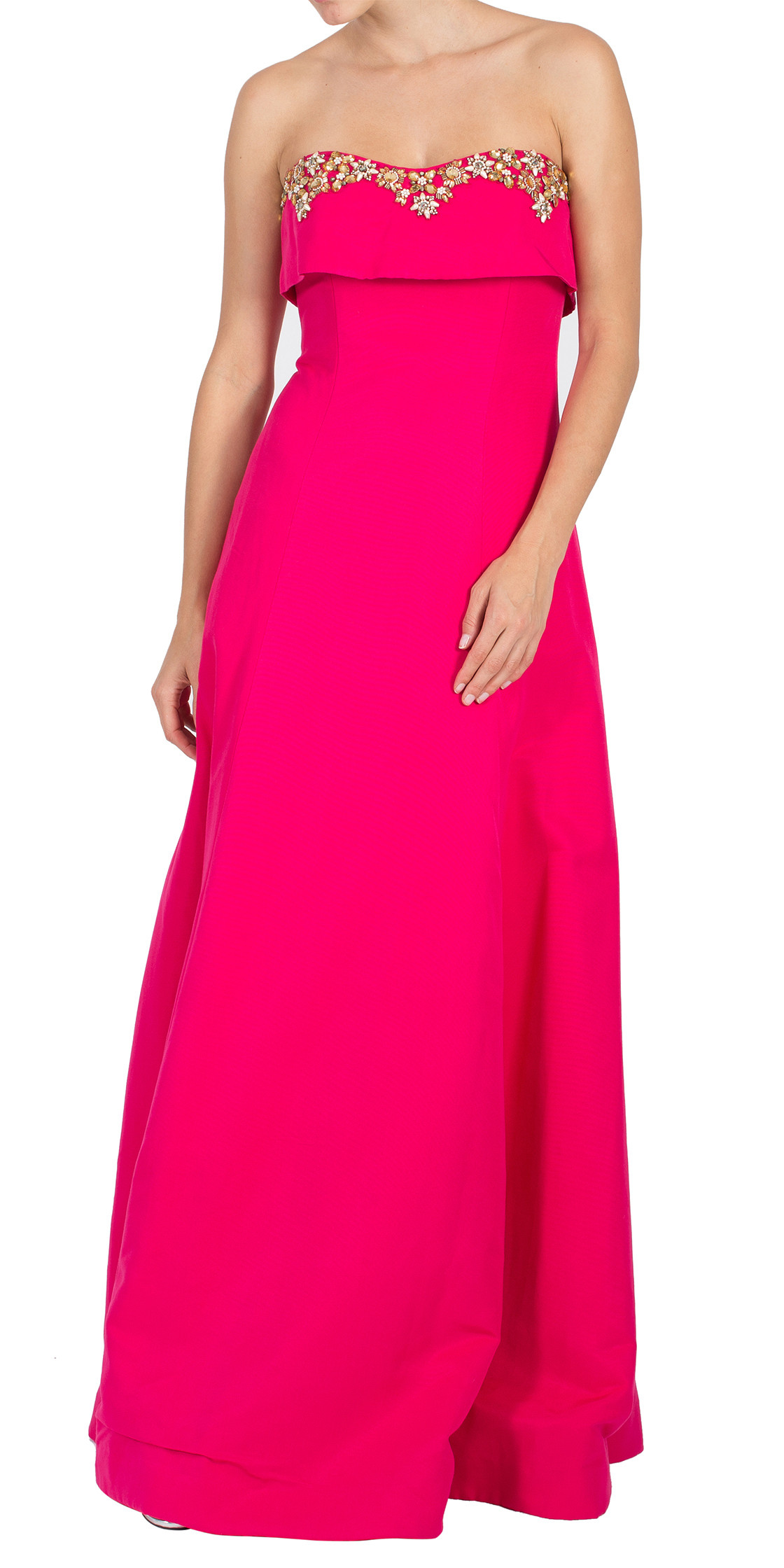 Marchesa notte strapless on sale