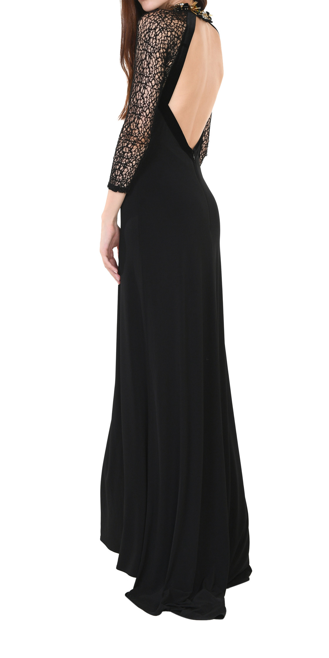 Forever Unique Long-Sleeved Sheath Gown | Evening Dress Rental | Lebanon  Rent a dress - Designer-24.com [D24]