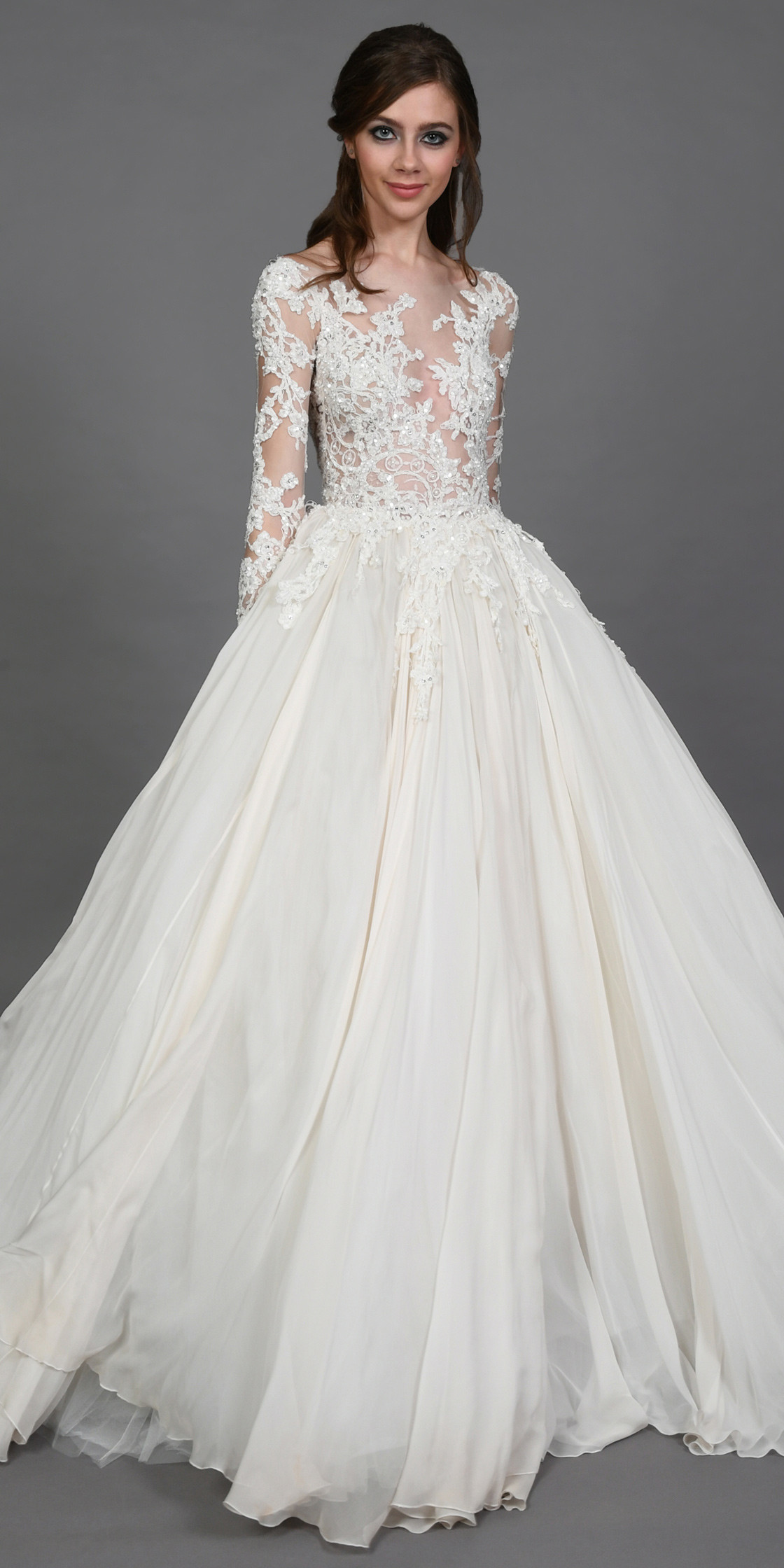 Chiffon Gown | Wedding Dress Rental ...